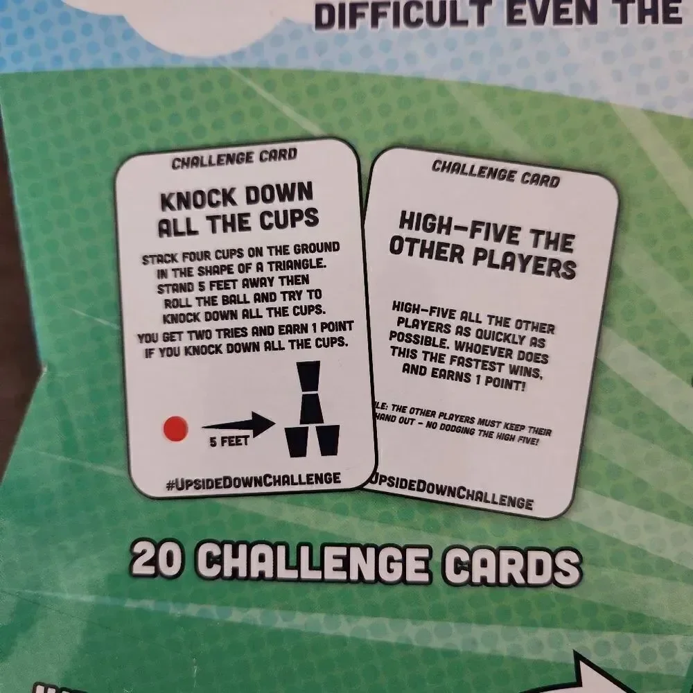 Vango The #UPSIDEDOWNCHALLENGE Game Backyard Edition New Unopened Box